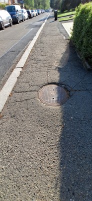 Rekonstrukce chodníku na ulici Horní od č.p. 813 po č.p. 857, Třinec-Lyžbice