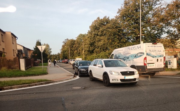 Zjednosměrnění ulic Horní a Slezská