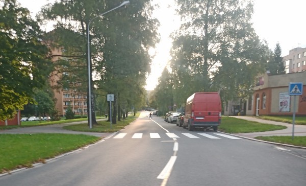 Zjednosměrnéni ulice beskydska