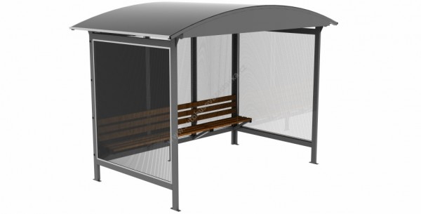 Zastřešení autobusových zastávek „Třinec, Nebory, hranice“