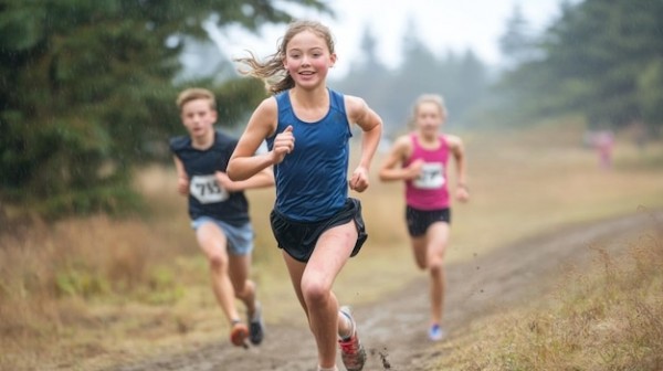 Dětský biatlon bez lyží