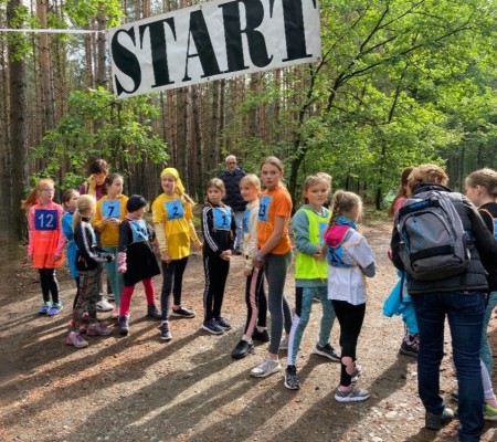 Dětský biatlon bez lyží