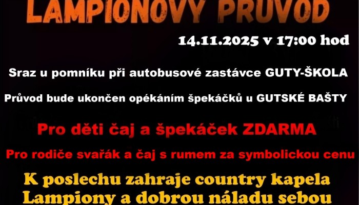 LAMPIONOVÝ PRŮVOD V GUTECH