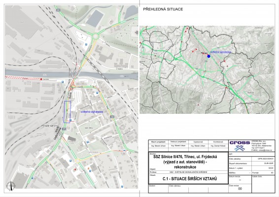 Rekonstrukce světelného signalizačního zařízení ul. Frýdecká (výjezd z autobusového stanoviště)