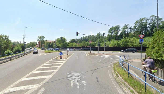 Rekonstrukce světelného signalizačního zařízení ul. Jablunkovská (u restaurace Zobawa)