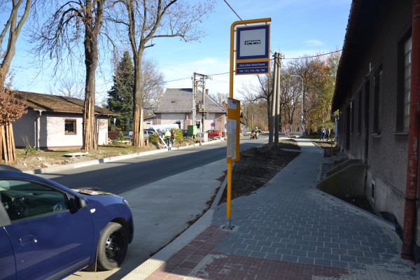 Rekonstrukce ulice Kaštanová