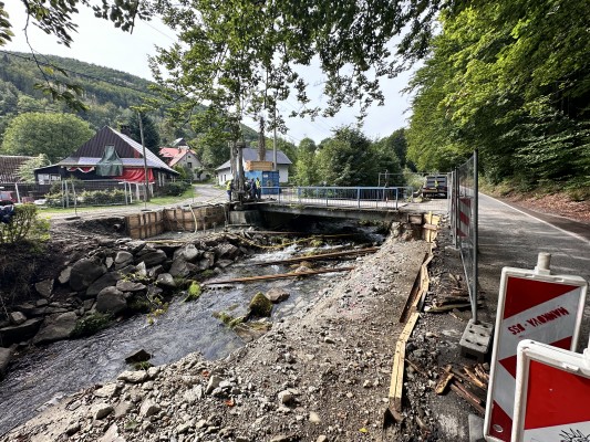 Rekonstrukce mostu Holý