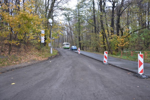 Oprava komunikace na Nový Borek