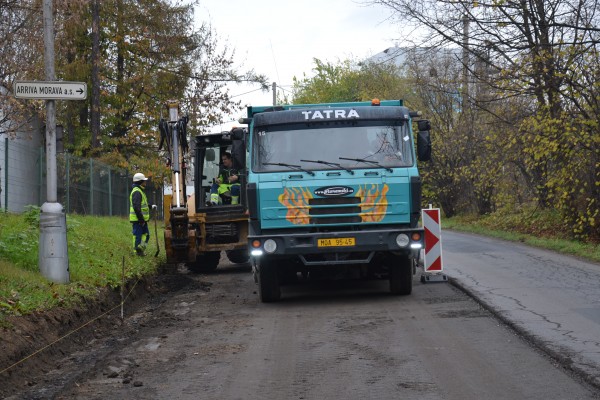Oprava komunikace na Nový Borek