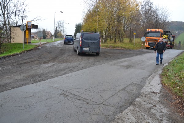 Oprava komunikace na Nový Borek