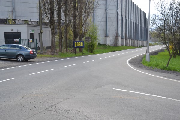 Oprava komunikace na Nový Borek