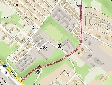 Oprava komunikace na Nový Borek