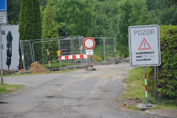 Ulice Požárnická, Třinec - rozšíření komunikace