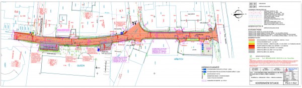 Ulice Požárnická, Třinec - rozšíření komunikace