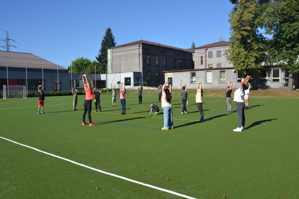 Oprava sportoviště PZŠ a PMŠ Gustawa Preczka