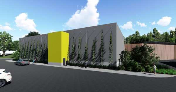 Vizualizace parkovacího objektu