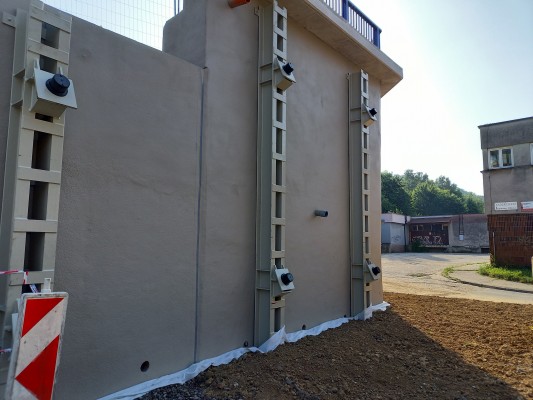 Rekonstrukce opěrné zdi