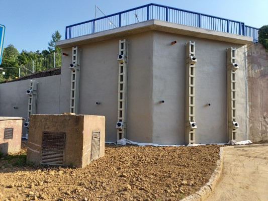 Rekonstrukce opěrné zdi