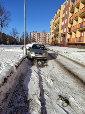 Parkoviště ul. Dukelská