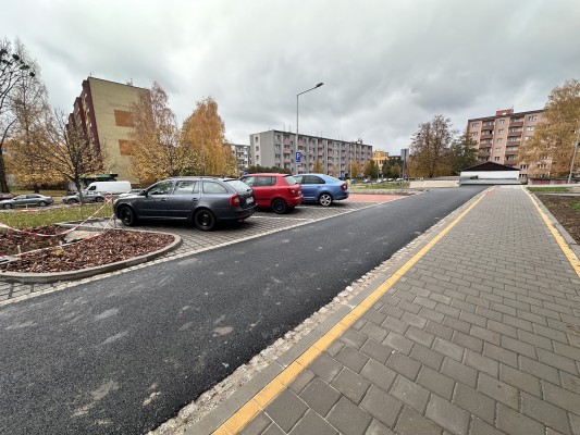 Parkoviště ul. Dukelská