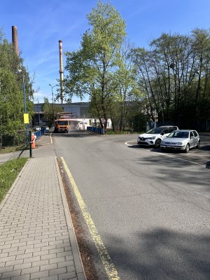 Rekonstrukce silnice Nebory-Podlesí, k válcovně „C“