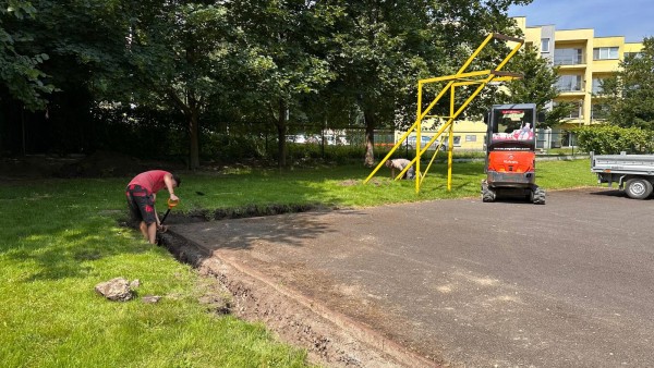 Venkovní sportoviště ZŠ Dany a Emila Zátopkových - generální oprava