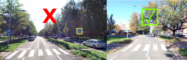 Přesun přechodu pro chodce na ul. Dukelská